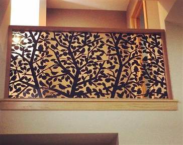 Decorative Laser Cut Door